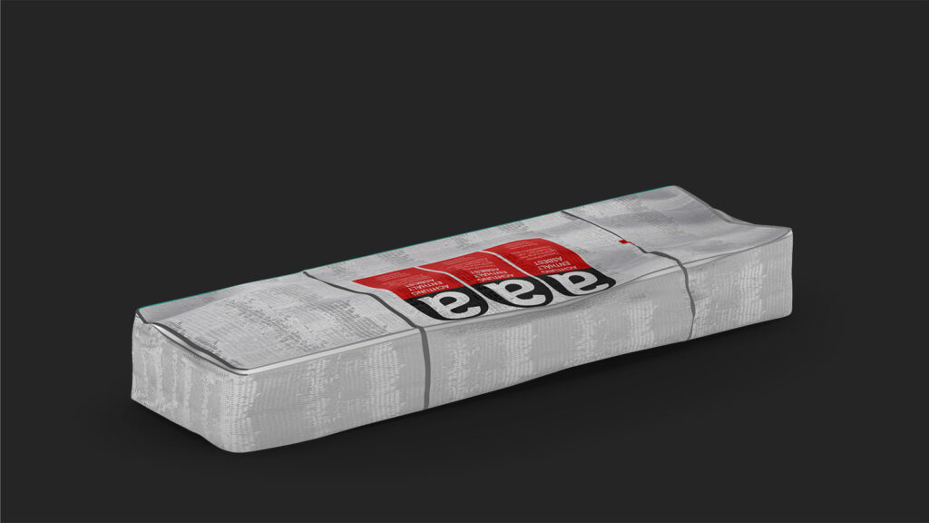 Plattensäcke für Asbest