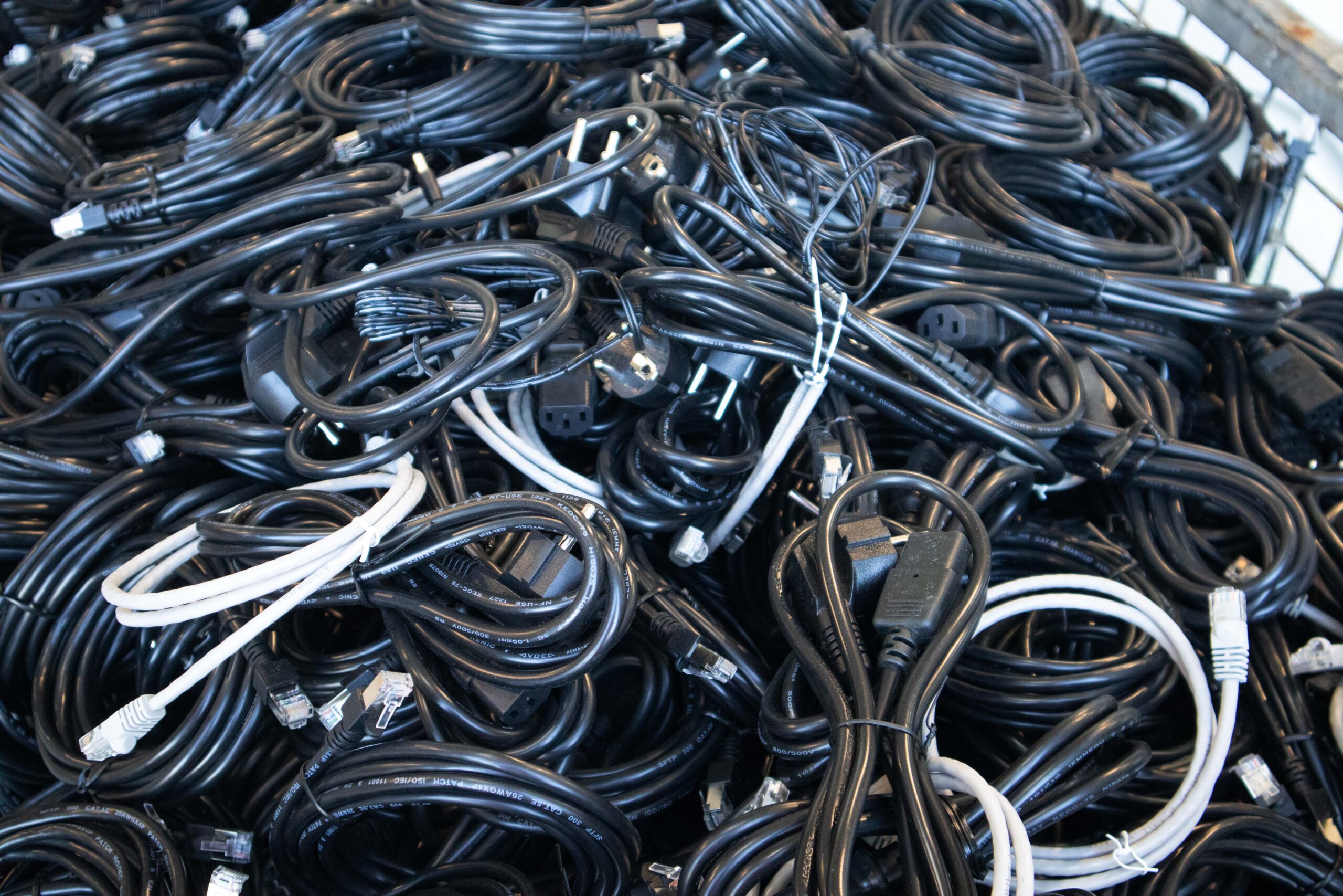 Elektroschrott Kabel