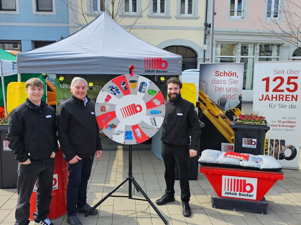 Becker Stand mit Glücksrad in Kaiserslautern